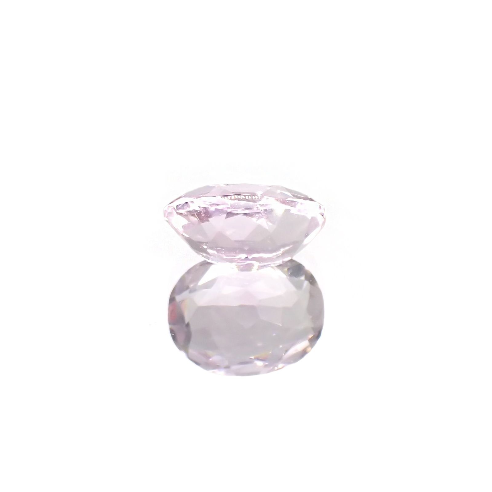 ピンクフローライト(宝石名フルオライト)ブラジル産 識別済 2.94ct / 10.1x8mm前後 [220115130]