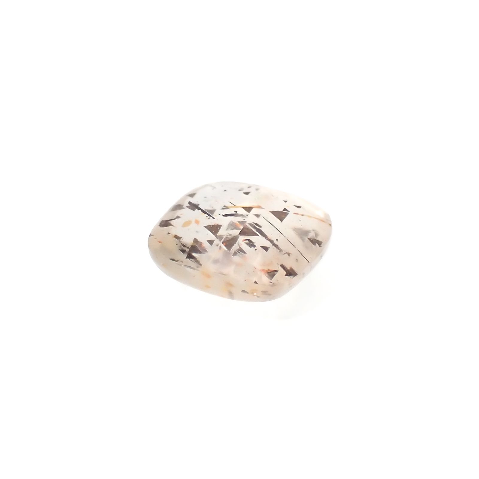 レインボーラティスサンストーン オーストラリア産 1.26ct[230722902]7.1x7mm前後