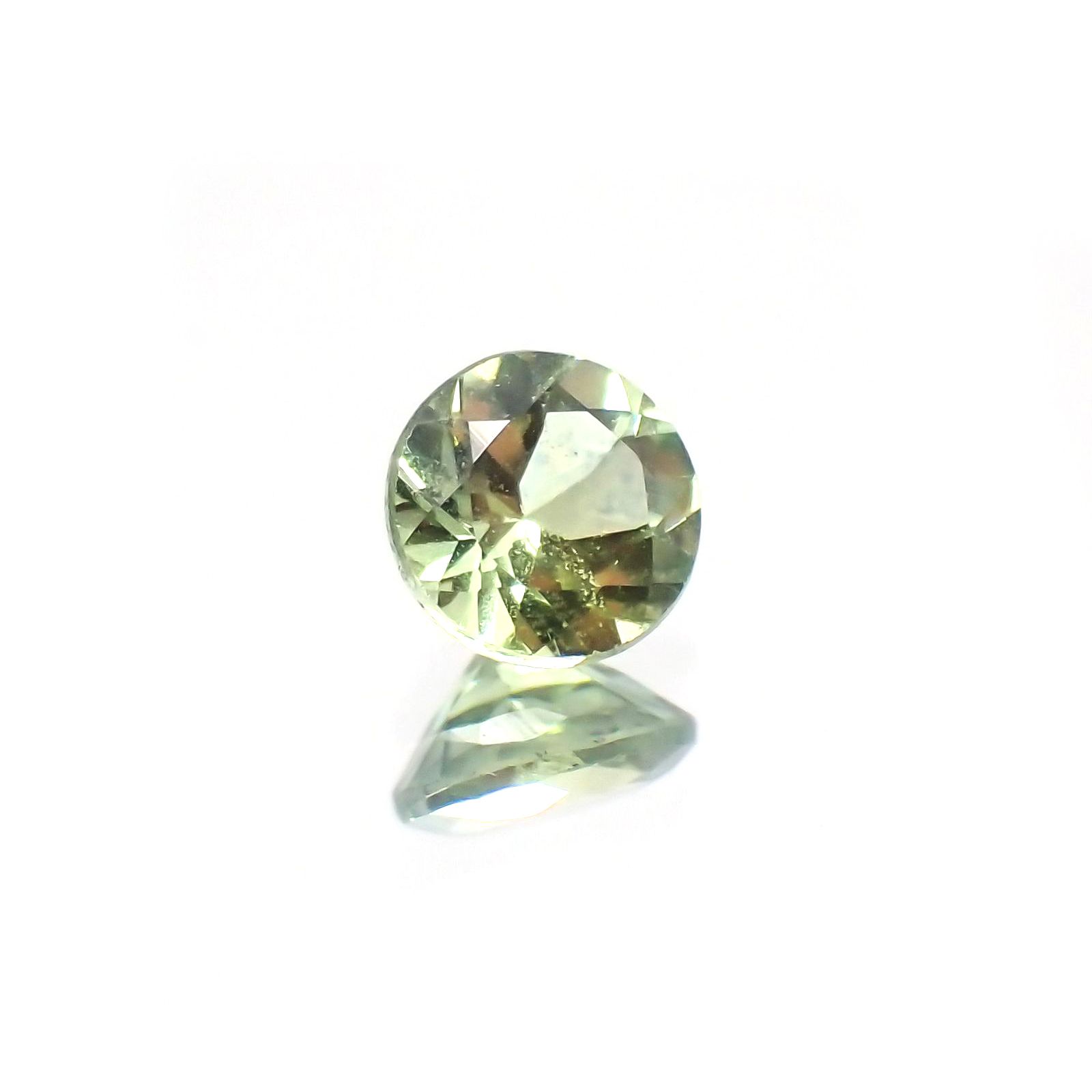 モンタナサファイア(宝石名サファイア) アメリカ・モンタナ州産 0.20ct 識別済[21029491]3.4×3.4mm前後