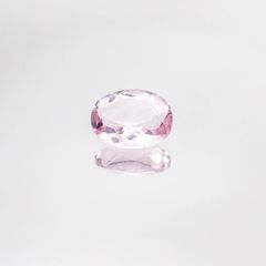 ピンクフローライト(宝石名ピンク・フルオライト)ブラジル産 2.95ct 識別済[230522250]10.2x8.1mm前後