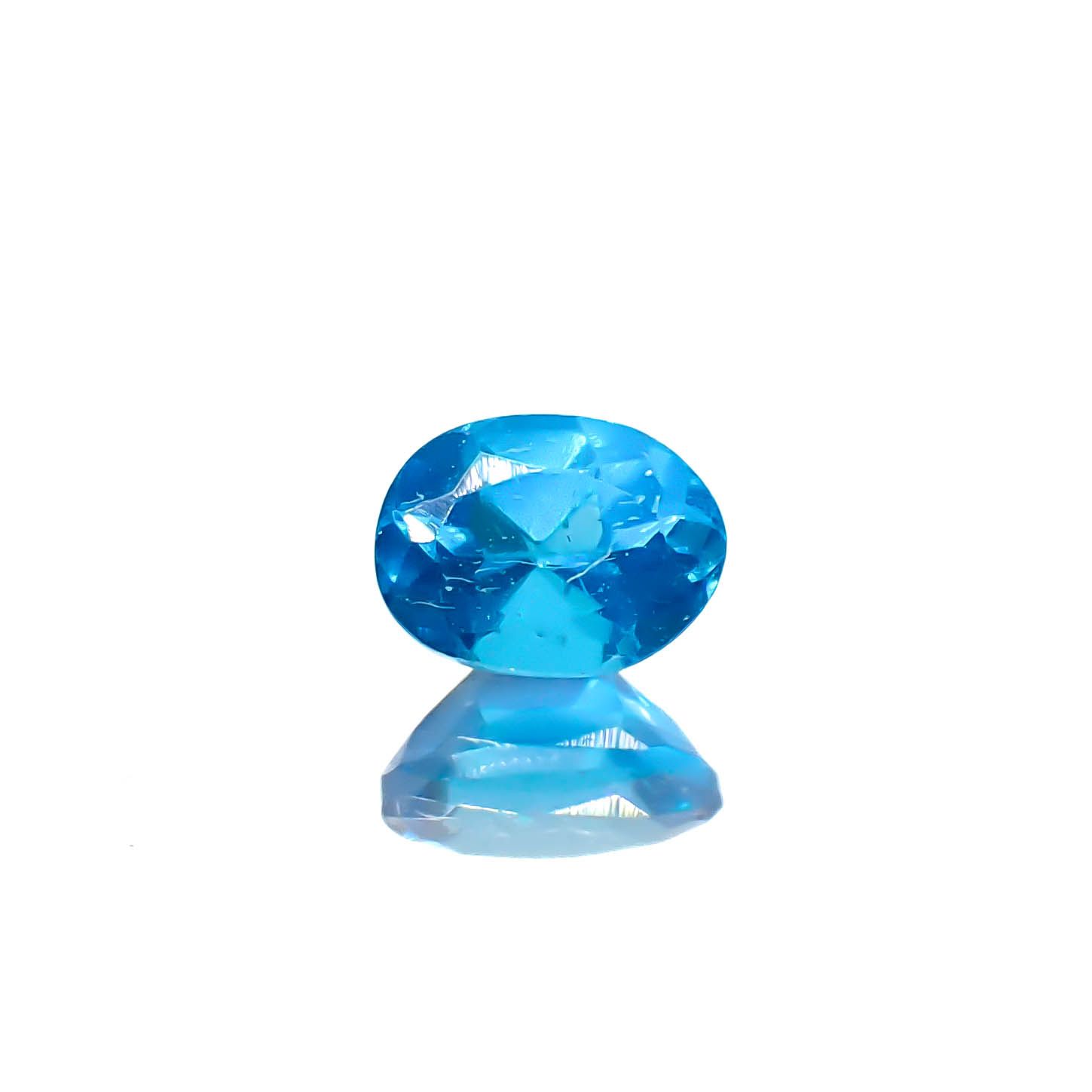 ネオンブルーアパタイト マダガスカル産 0.22ct[240628105]4x2.9mm前後