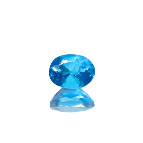 ネオンブルーアパタイト マダガスカル産 0.22ct[240628105]4x2.9mm前後