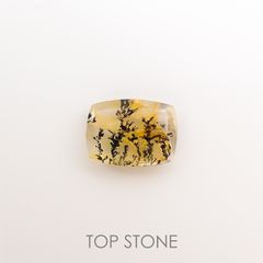 デンドリチッククォーツ ブラジル産 ルース 6.49ct[210510915]16.1×11.7mm前後