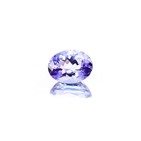 タンザナイト(宝石名タンザナイト)タンザニア産 識別済 1.74ct / 8.5x6.5mm前後 [230723006]