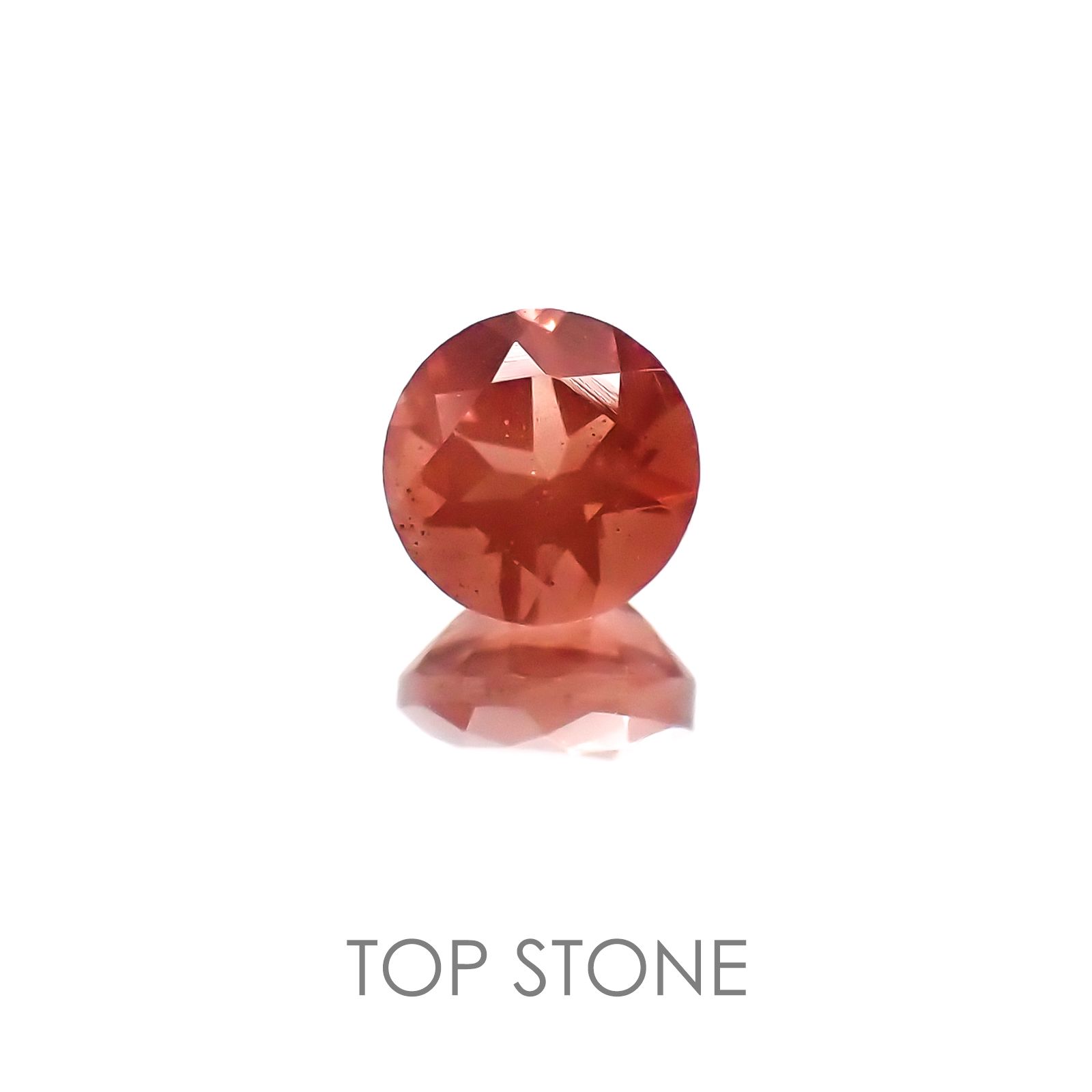 オレゴンサンストーン アメリカ産 ルース 0.52ct[20128396]5.1×5.1mm前後