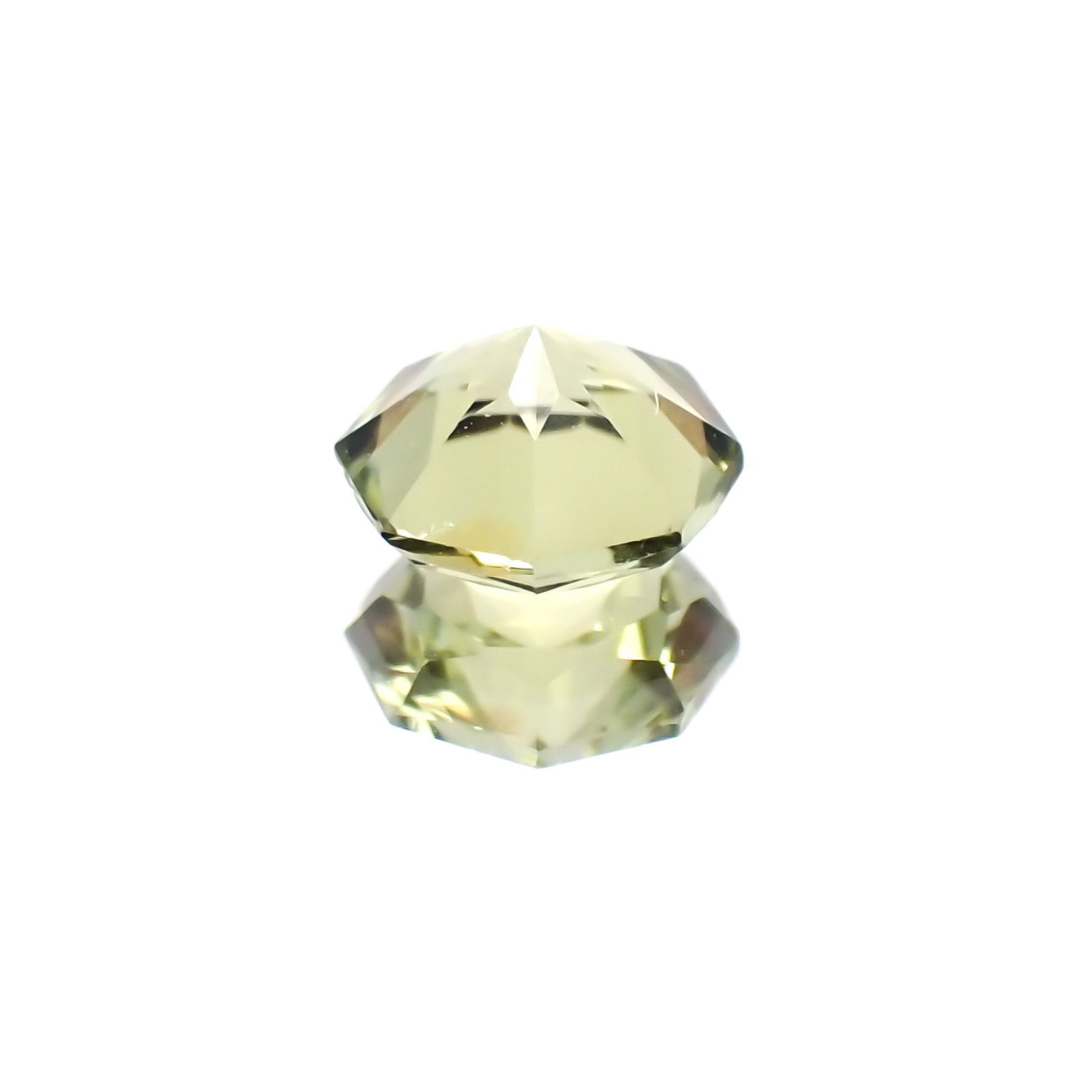 ◇オクタゴンカット◇グリーントルマリン SA(宝石名グリーン・トルマリン)ブラジル産 0.49ct 識別済[231124196]5x4.9mm前後
