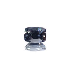 プラチナスピネル(宝石名スピネル)ビルマ産 0.98ct 識別済[250730753]6.6x4.7mm前後