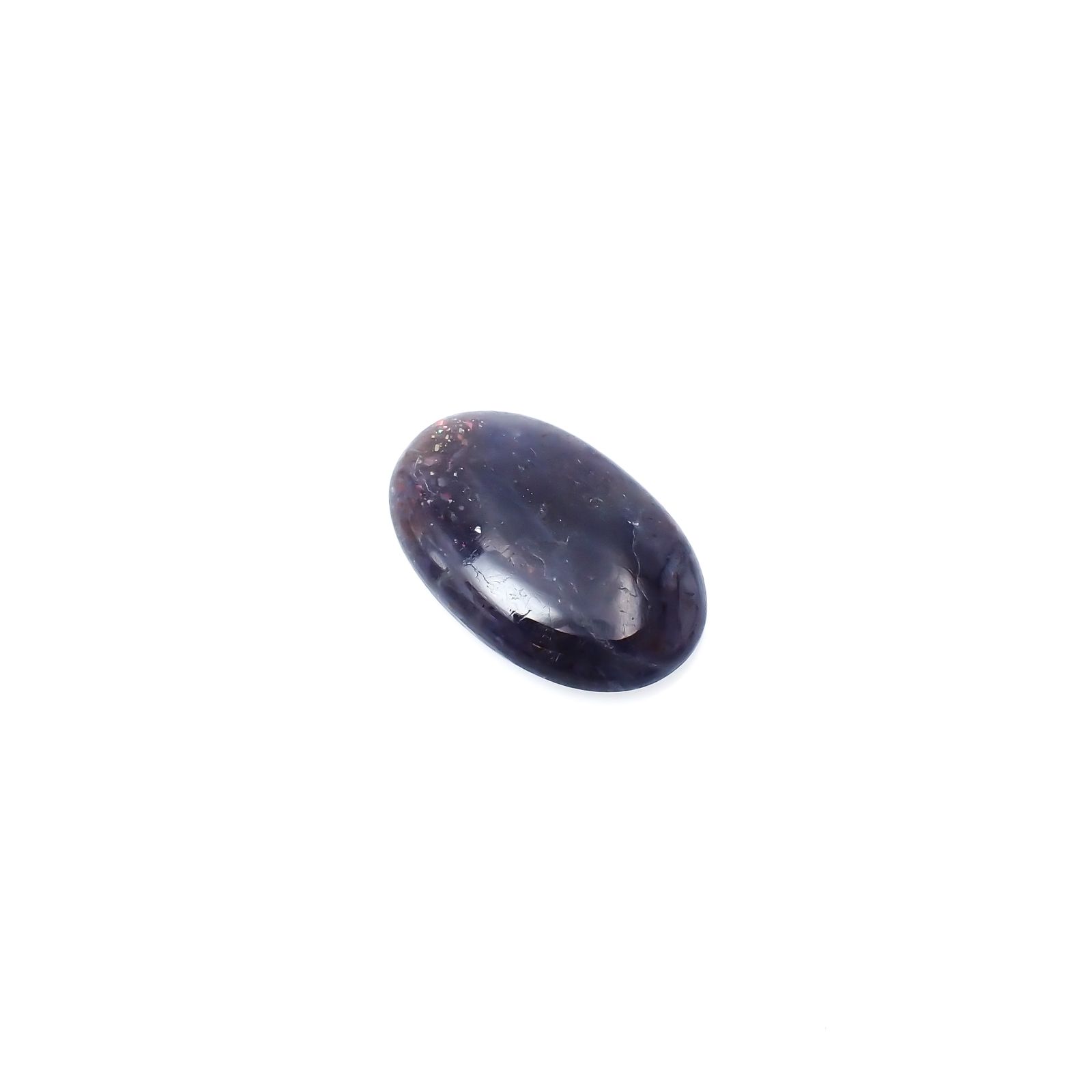 ブラッドショットアイオライト インド産 13.48ct[240226181]24.8x15.9mm前後