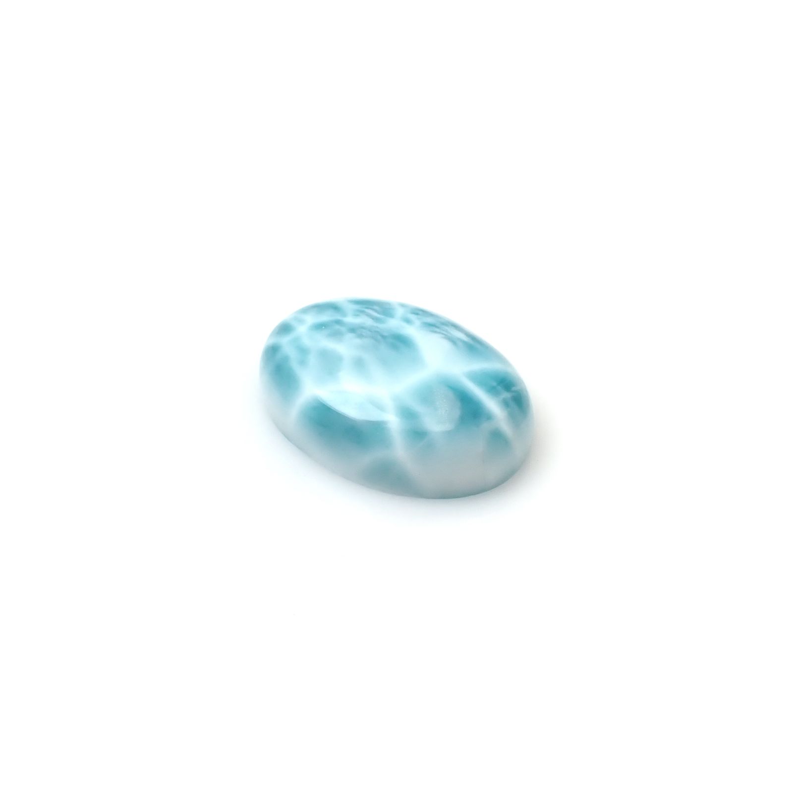 ラリマー ドミニカ共和国産 43.44ct [250630544]28.3x20.3mm前後