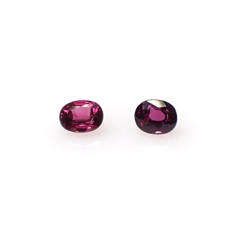 ◇ペアセット◇ルビー モザンビーク/ビルマ産 0.28ct(2pcs合計) [250630556]3.1-3.2x2.5mm前後