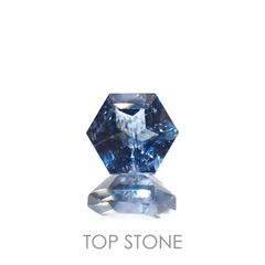 ◇ヘキサゴンカット◇サンタマリアアクアマリン ブラジル産 0.45ct[230119922]4.6x4.5mm前後
