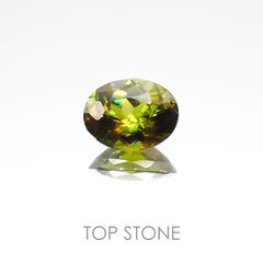 スフェーン パキスタン産 ルース 0.63ct[20107040]6.3×4.8mm前後