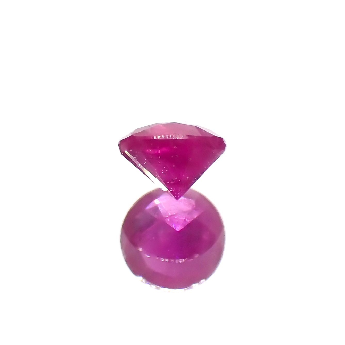 ルビー(宝石名ルビー)タイ/ミャンマー産 0.14ct 識別済[230321302]2.9x2.8mm前後