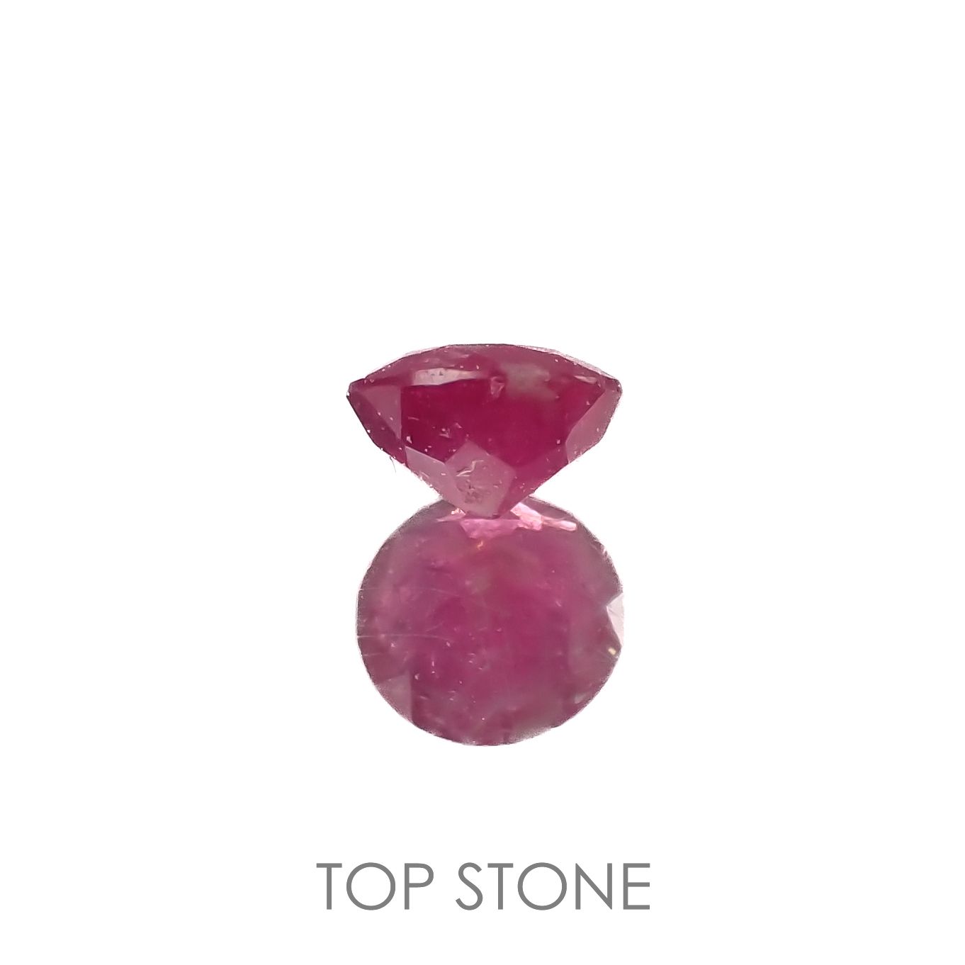レッドベリル(宝石名レッド・ベリル)アメリカ・ユタ州産 0.15ct 識別済[220716749]3.6x3.6mm前後