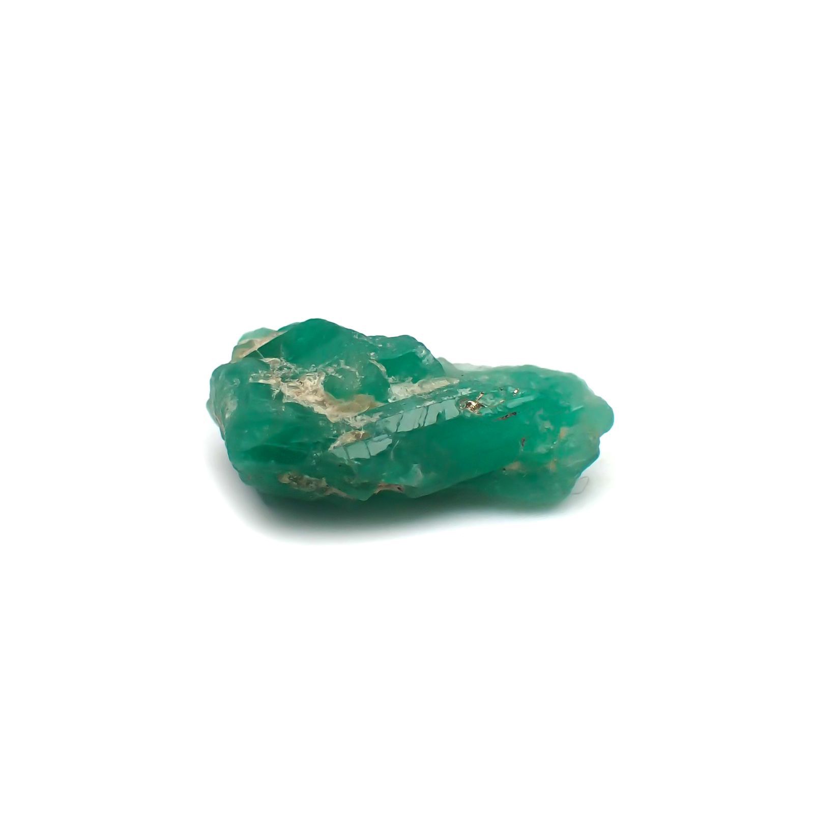 エメラルド 原石(宝石名エメラルド)コロンビア産 3.95ct 識別済[231023820]14.8x8.5mm前後
