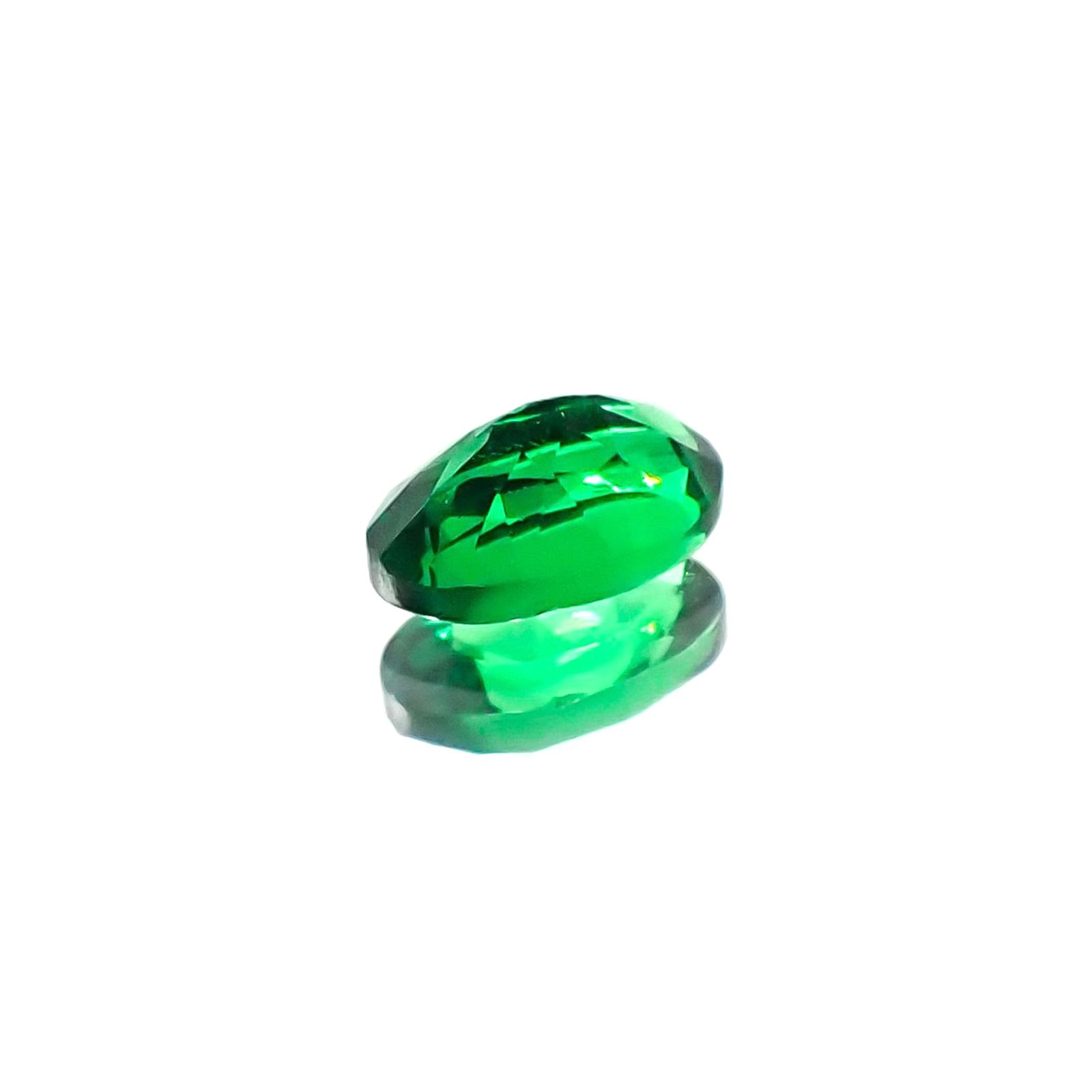 ツァボライト(宝石名グリーン グロッシュラー・ガーネット)タンザニア産 0.32ct 識別済[250622386]5x3.1mm前後