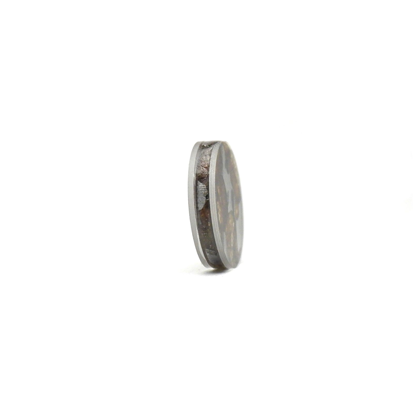 パラサイト隕石Sericho トリプレット 発見地:ケニア 4.10ct[240125708]12.1x12mm前後