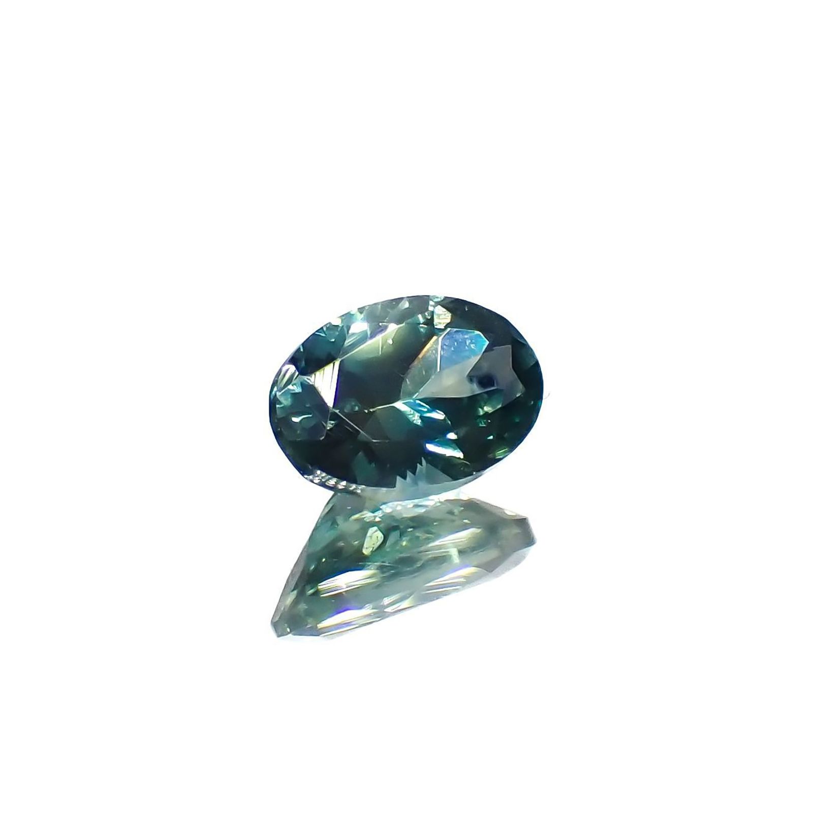 モンタナサファイア アメリカ・モンタナ州産 0.62ct / 6x4mm前後 [230220562]