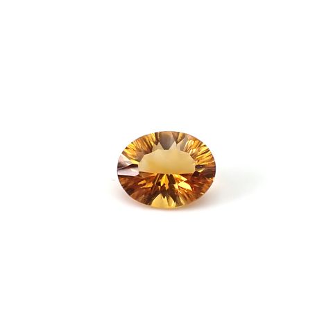 ◇コンケーブカット◇シトリン ブラジル産 2.03ct / 10.2x8mm前後 [251231392]