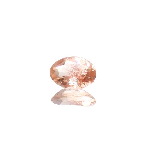 オレゴンサンストーン アメリカ・オレゴン州産 0.64ct[240628208]6.8x4.9mm前後