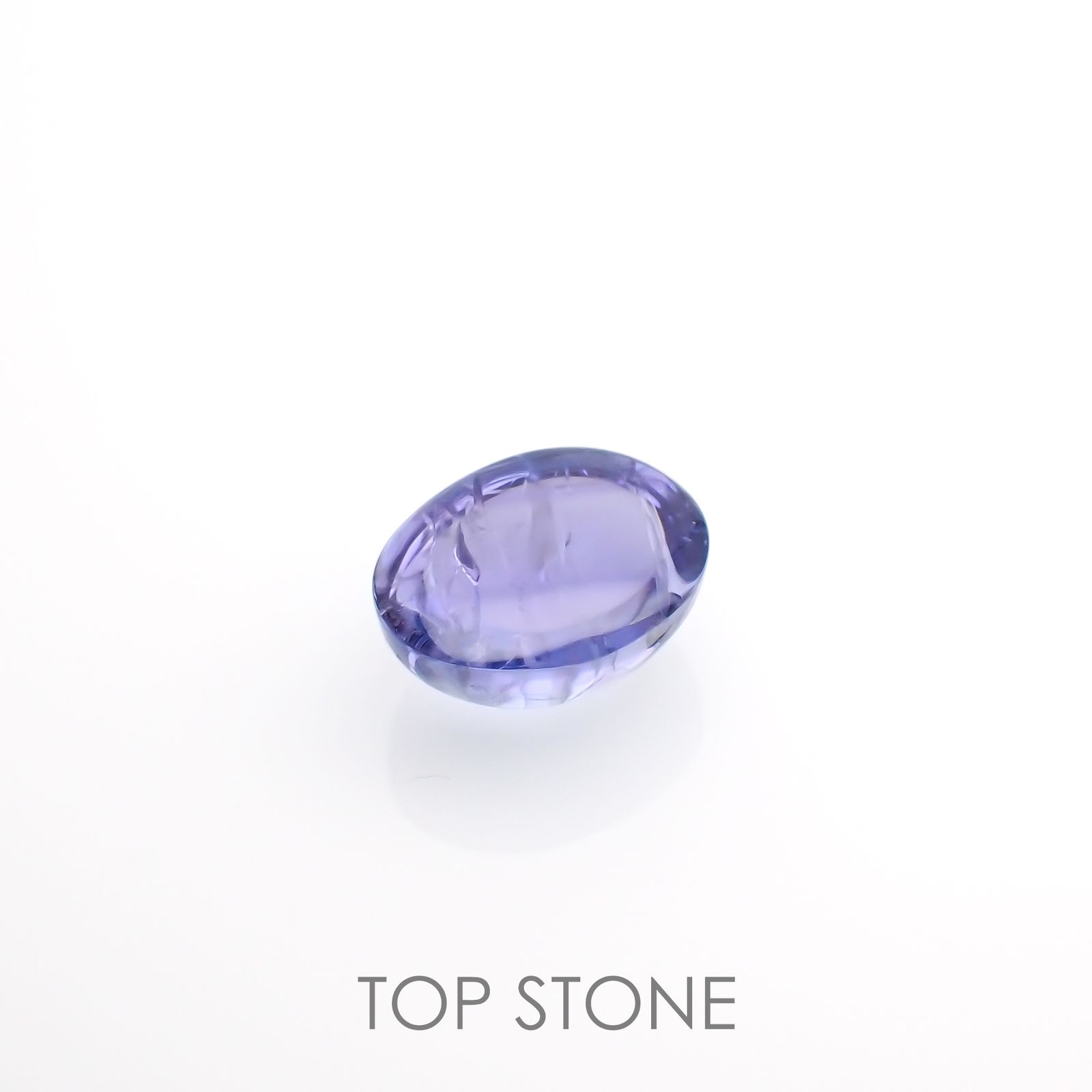 バイカラータンザナイト(ゾイサイト) タンザニア産 ルース 3.73ct[210812243]10.2×8mm前後
