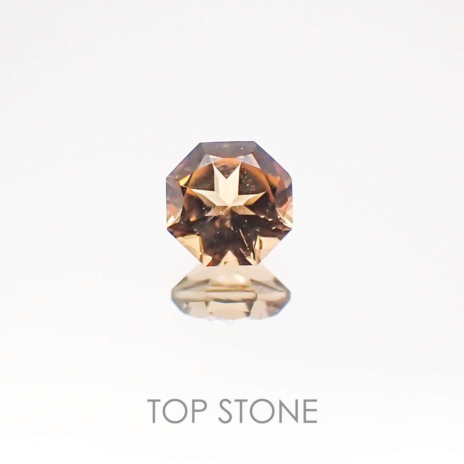◇オクタゴンカット◇バイカラートルマリンSA ブラジル・アフリカ産 ルース 0.29ct[20117152]4.3×4.3mm前後