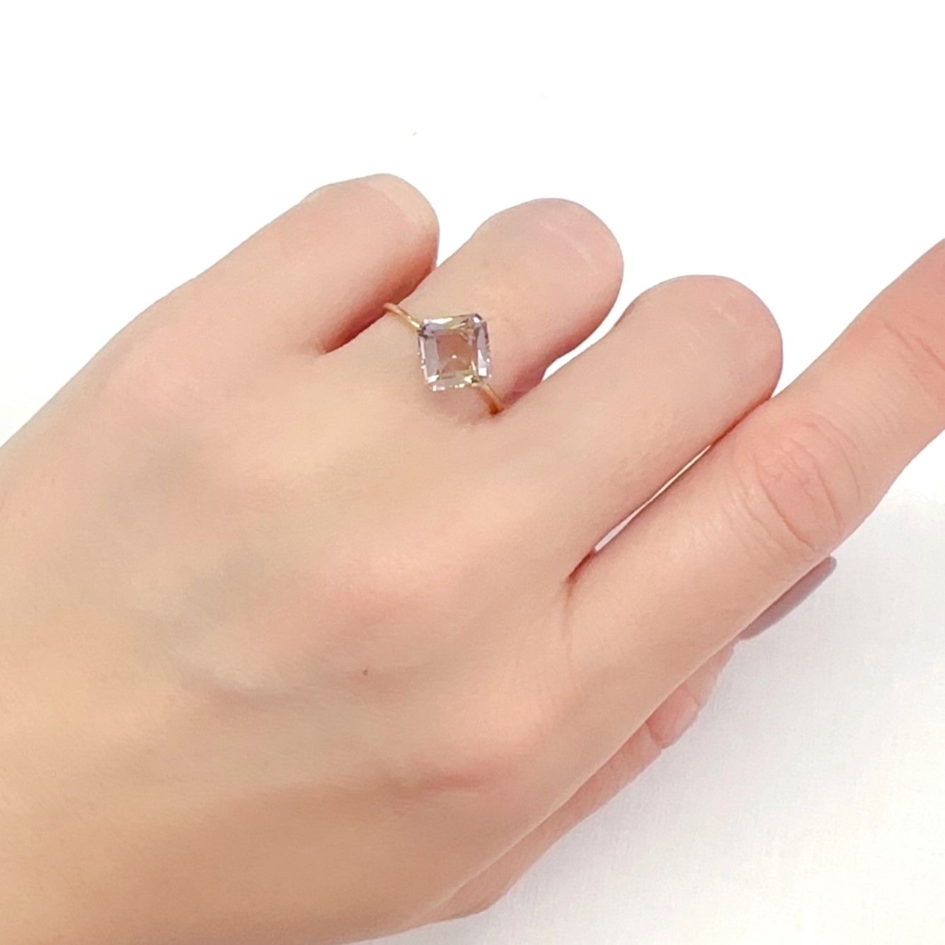 アメトリン ボリビア産 1.97ct[231225102]7.3x7.6mm前後