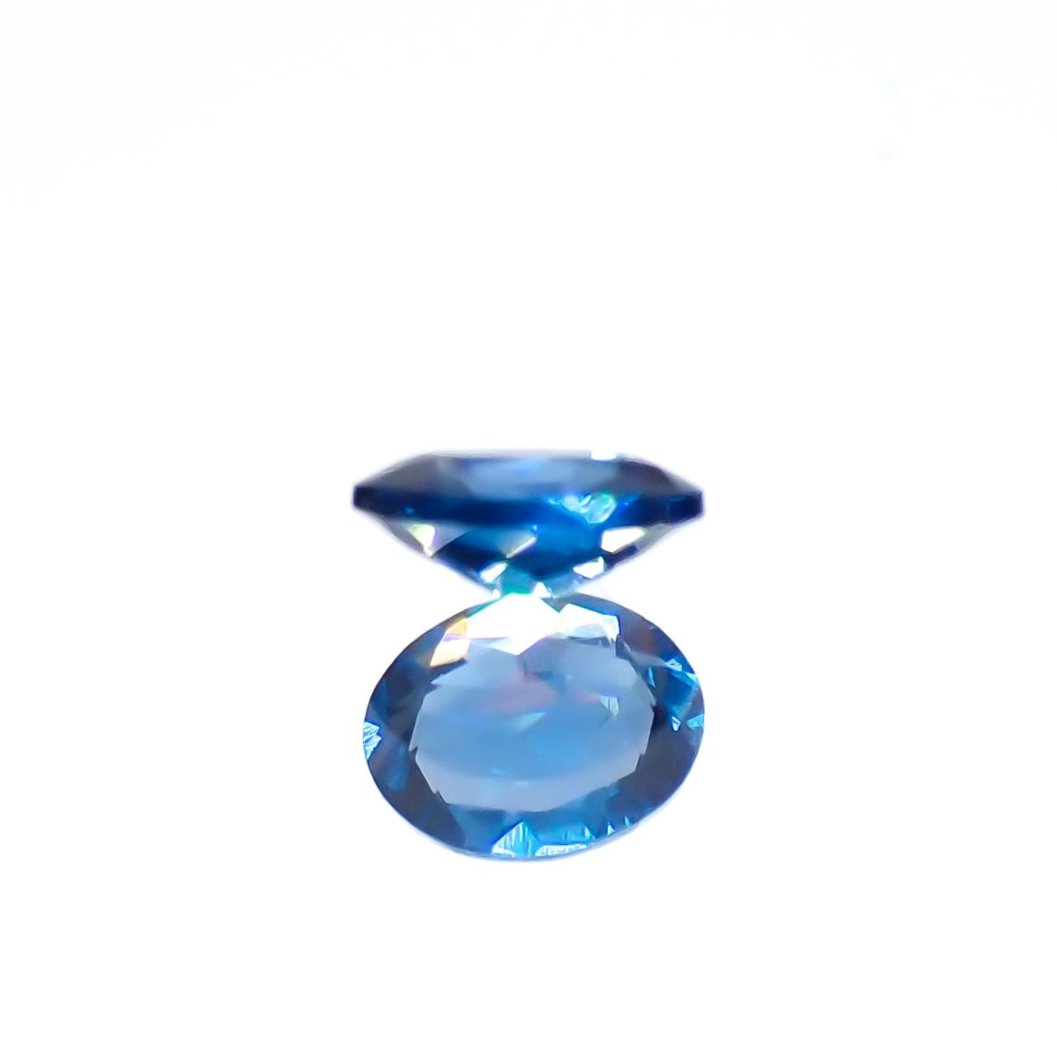 コバルトブルースピネル(宝石名ブルー・スピネル)タンザニア産 0.118ct ソ付(日独)[231225078]3.55x2.87mm前後