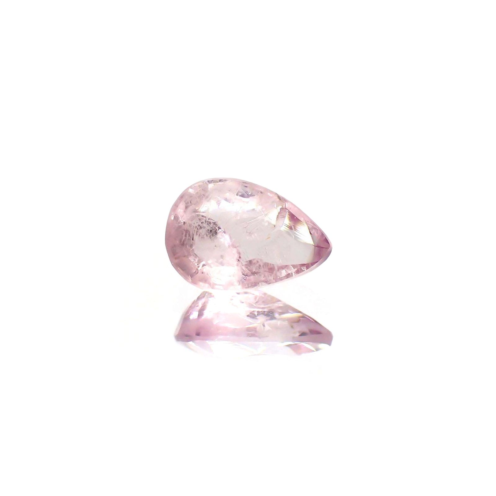 ピンクポードレッタイト(宝石名ピンク・ポードレッタイト)ビルマ産 ソ付(彩珠) 0.690ct / 7.3x5.1mm前後 [260722813]
