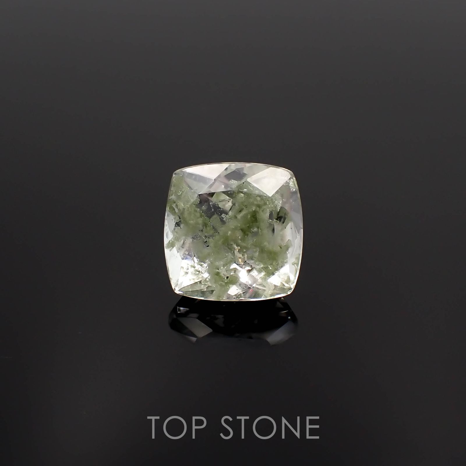 ヘデンベルジャイトインクォーツ インドネシア産 4.36ct[230120043]10x10mm前後