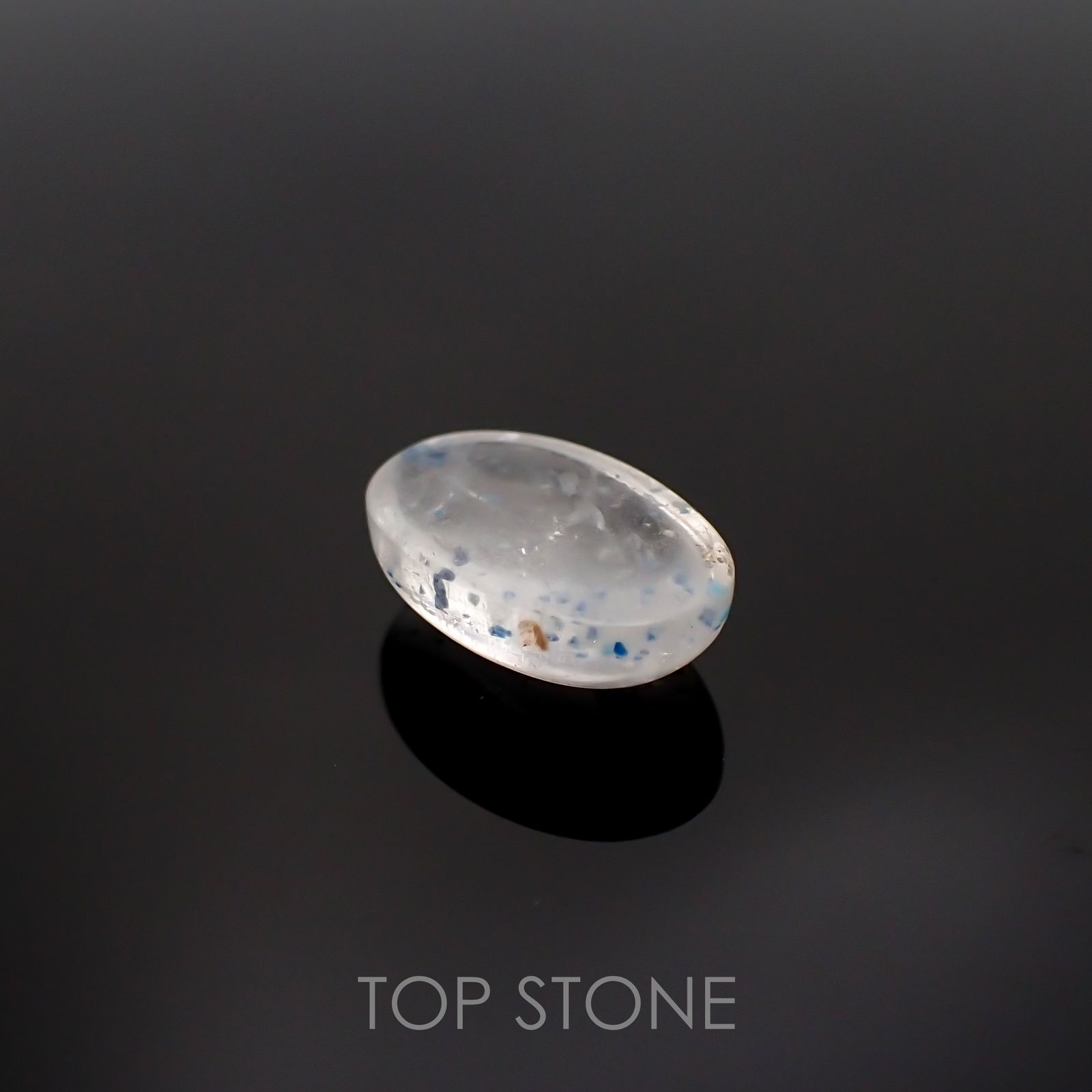 パライバクォーツ ブラジル産 6.78ct[220115027]15.5x10.3mm前後