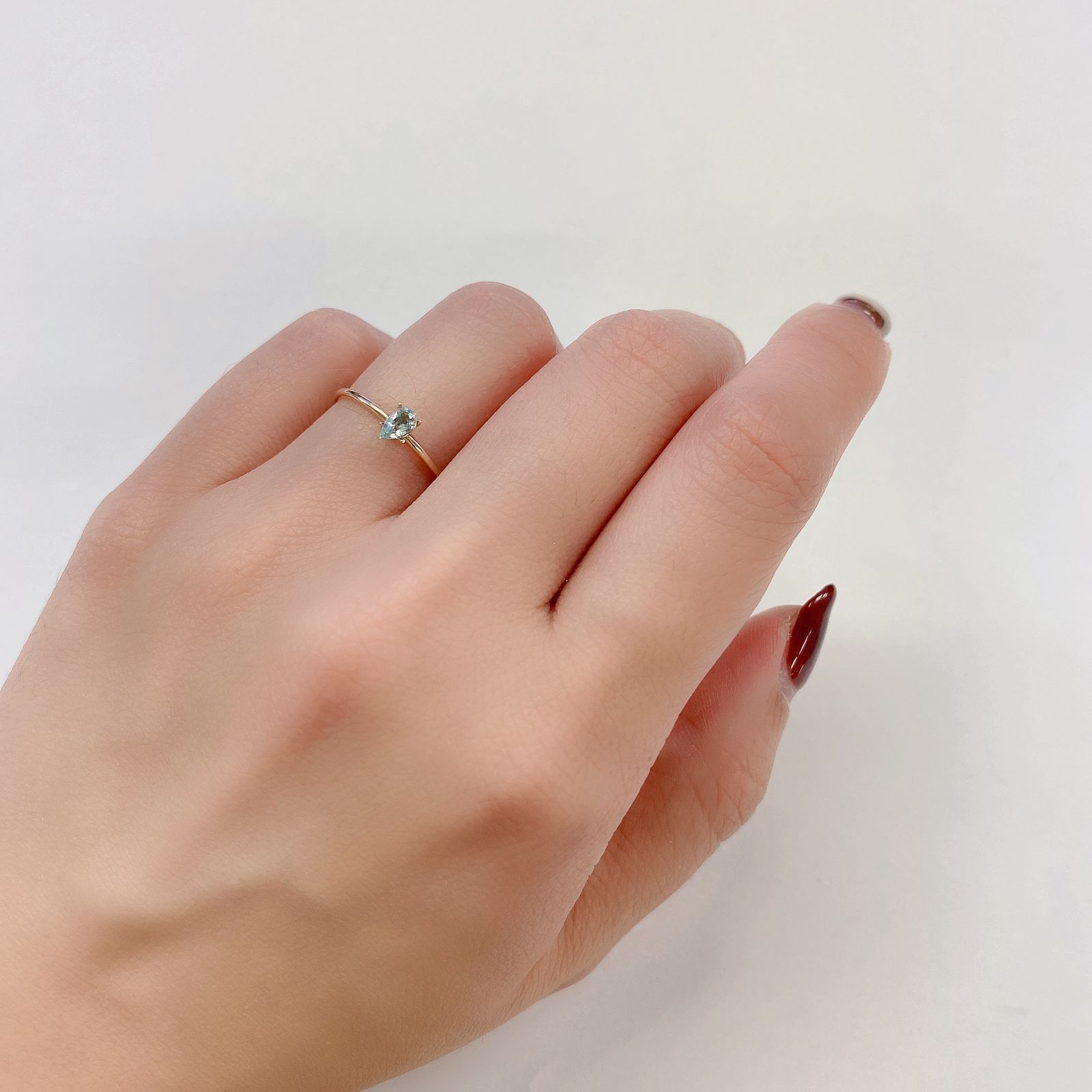 ミントベリル(宝石名グリーン・ベリル) ブラジル産 0.15ct 識別済[21019701]4.8×3.1mm前後