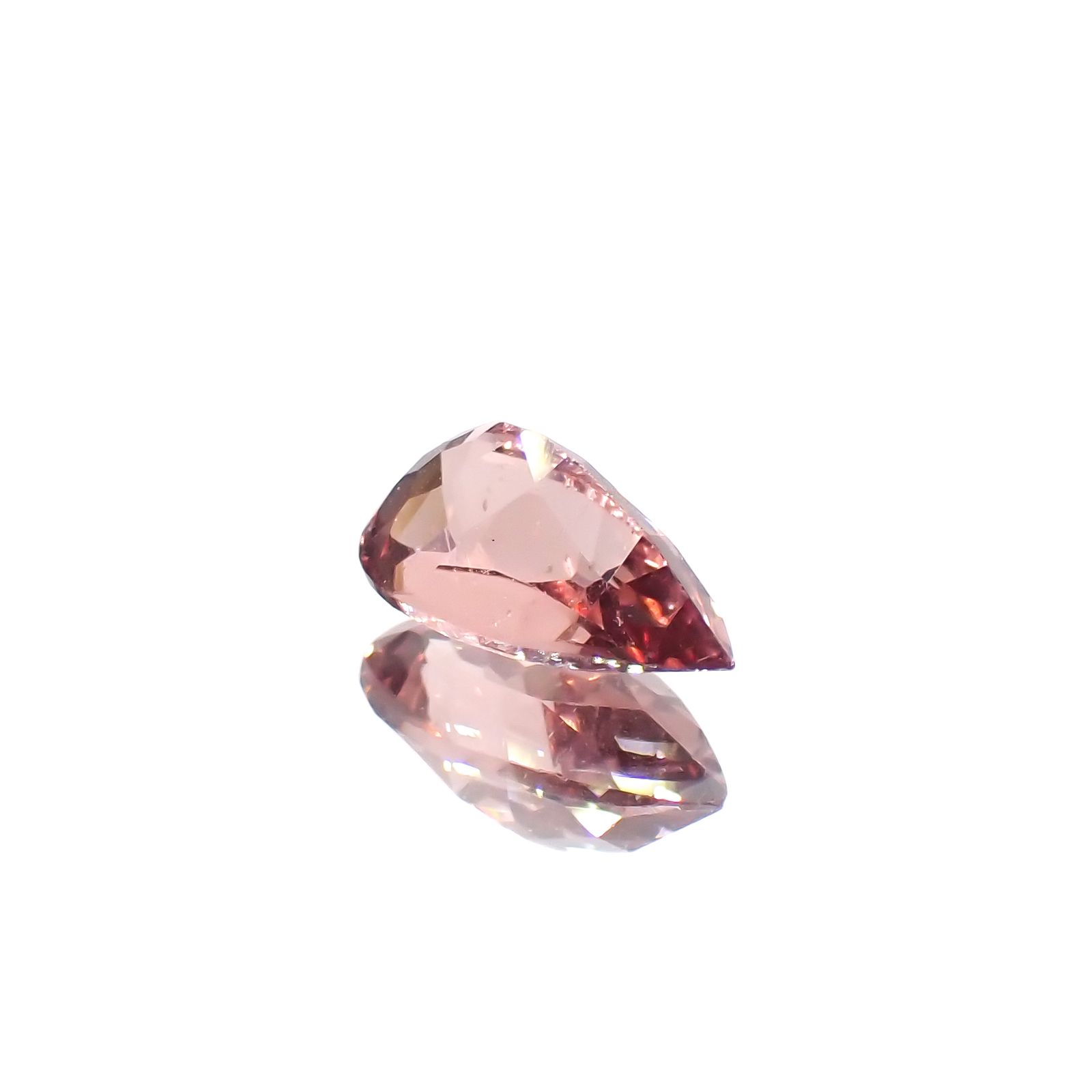 ピンクアパタイト(宝石名ピンク・アパタイト)ブラジル産 1.42ct 識別済[251224688]9.2x5.5mm前後