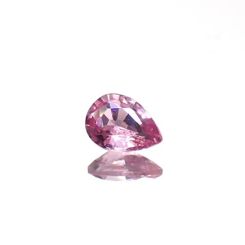 ネオンピンクサファイア スリランカ産 0.16ct[240226300]3.9x2.9mm前後