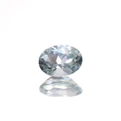 モンタナサファイア(宝石名サファイア)アメリカ・モンタナ州産 0.40ct 識別済[230622431]5.2x3.9mm前後