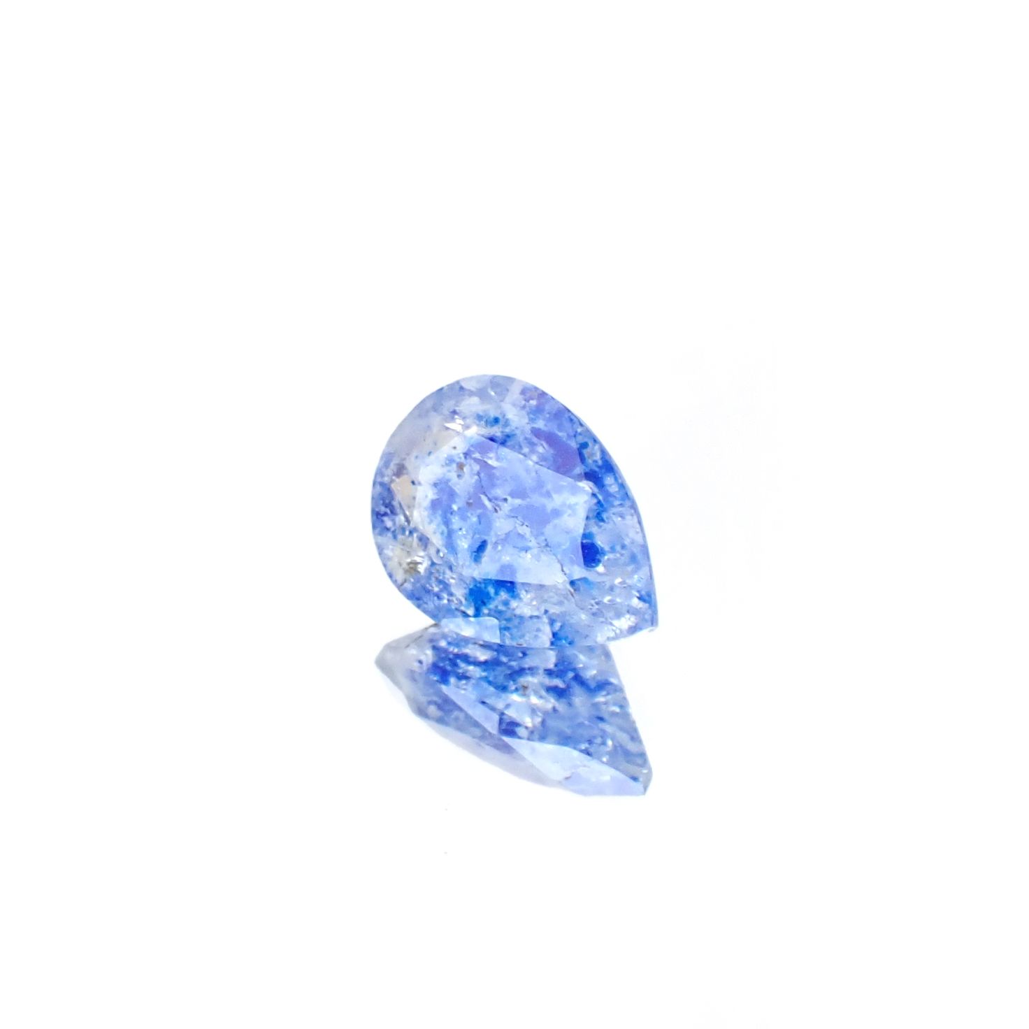 ラズライトインソーダライト フルオレッセンス アフガニスタン産 0.54ct [250530470]7.2x5.1mm前後