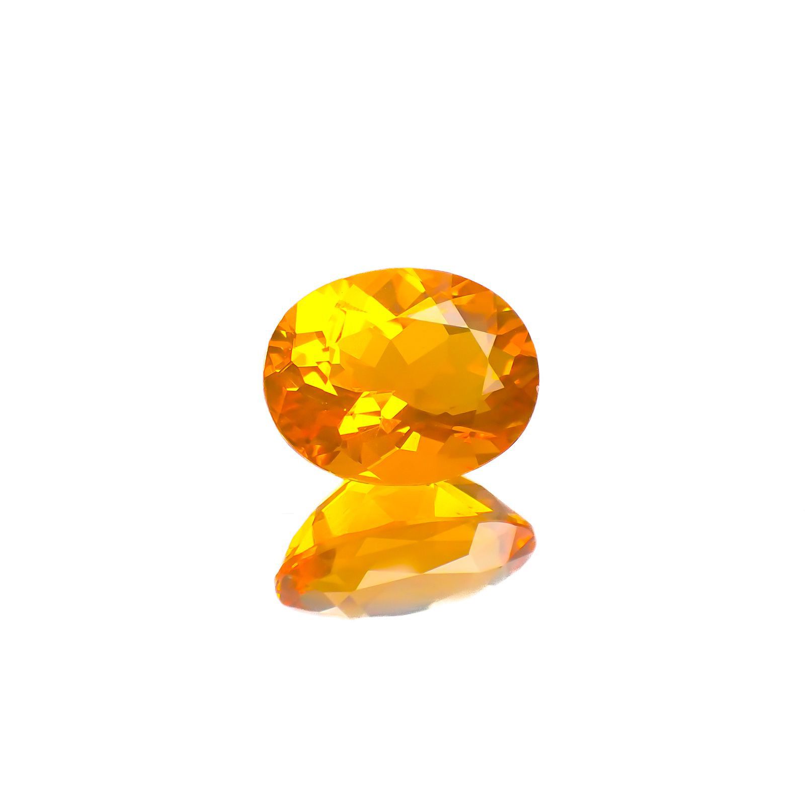 ファイヤーオパール メキシコ産 1.97ct[221018347]10.3x8.1mm前後