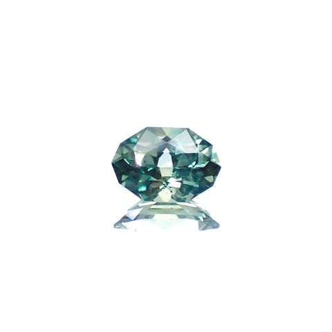 ◇カスタムカット◇バイカラーサファイア オーストラリア産 1.14ct [250229827]7.8x5.3mm前後