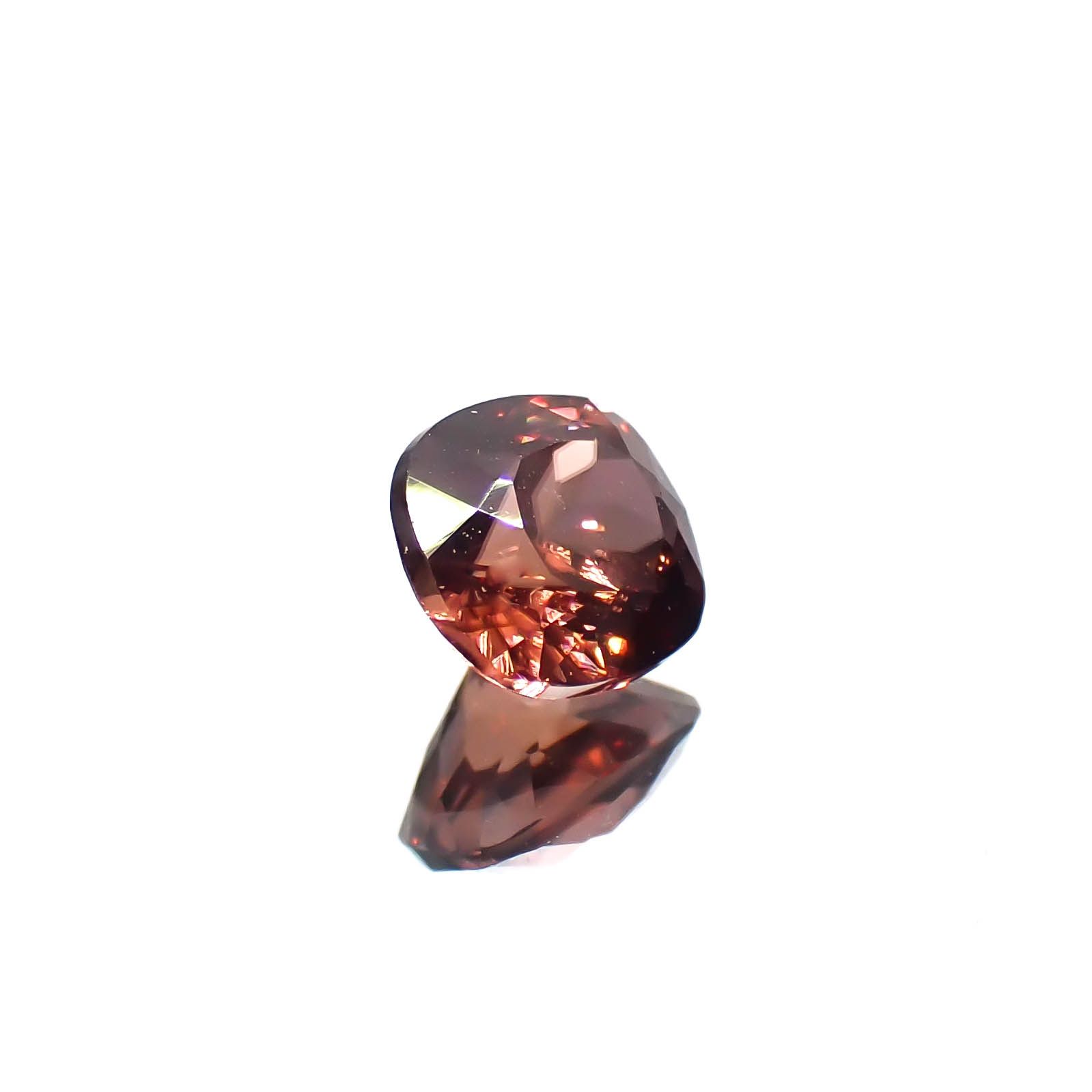 ピンクジルコン スリランカ/カンボジア産 0.58ct[240627924]4.5x4.4mm前後