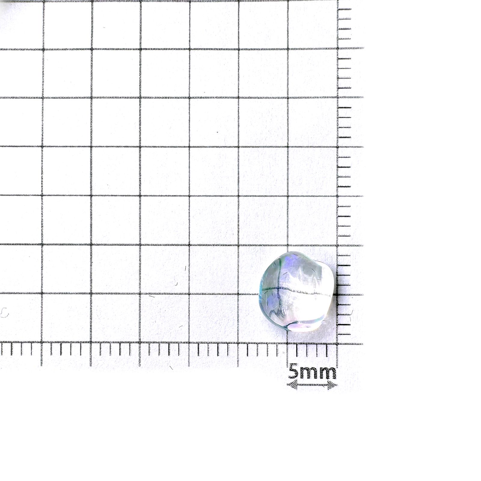 ウォーターオパール 原石 メキシコ産 1.54ct[240125313]7.7x7mm前後