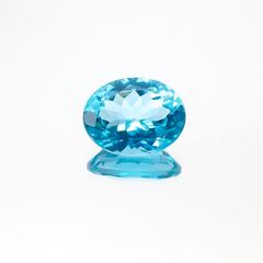 アパタイト(宝石名アパタイト)ブラジル産 1.79ct 識別済[230823188]9x7.1mm前後
