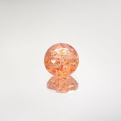イリュージョンサンストーン(宝石名フェルドスパー) タンザニア産 1.91ct 識別済[210812298]7.9×7.9mm前後