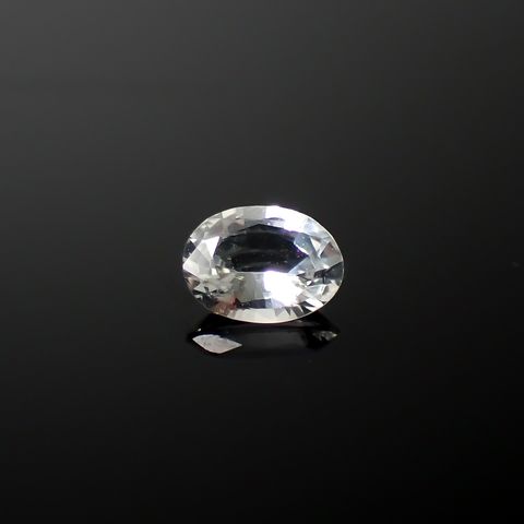 カラーレスサファイア スリランカ産 0.34ct[240527476]5x3.9mm前後