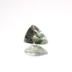 グリーンクリソベリル(宝石名クリソベリル)スリランカ/マダガスカル産 0.36ct 識別済[220114471]5x4.1mm前後