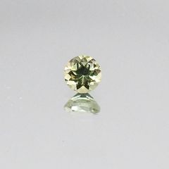 モンタナサファイア(宝石名サファイア) アメリカ・モンタナ州産 0.17ct 識別済[20073882]3.1×3.1mm前後