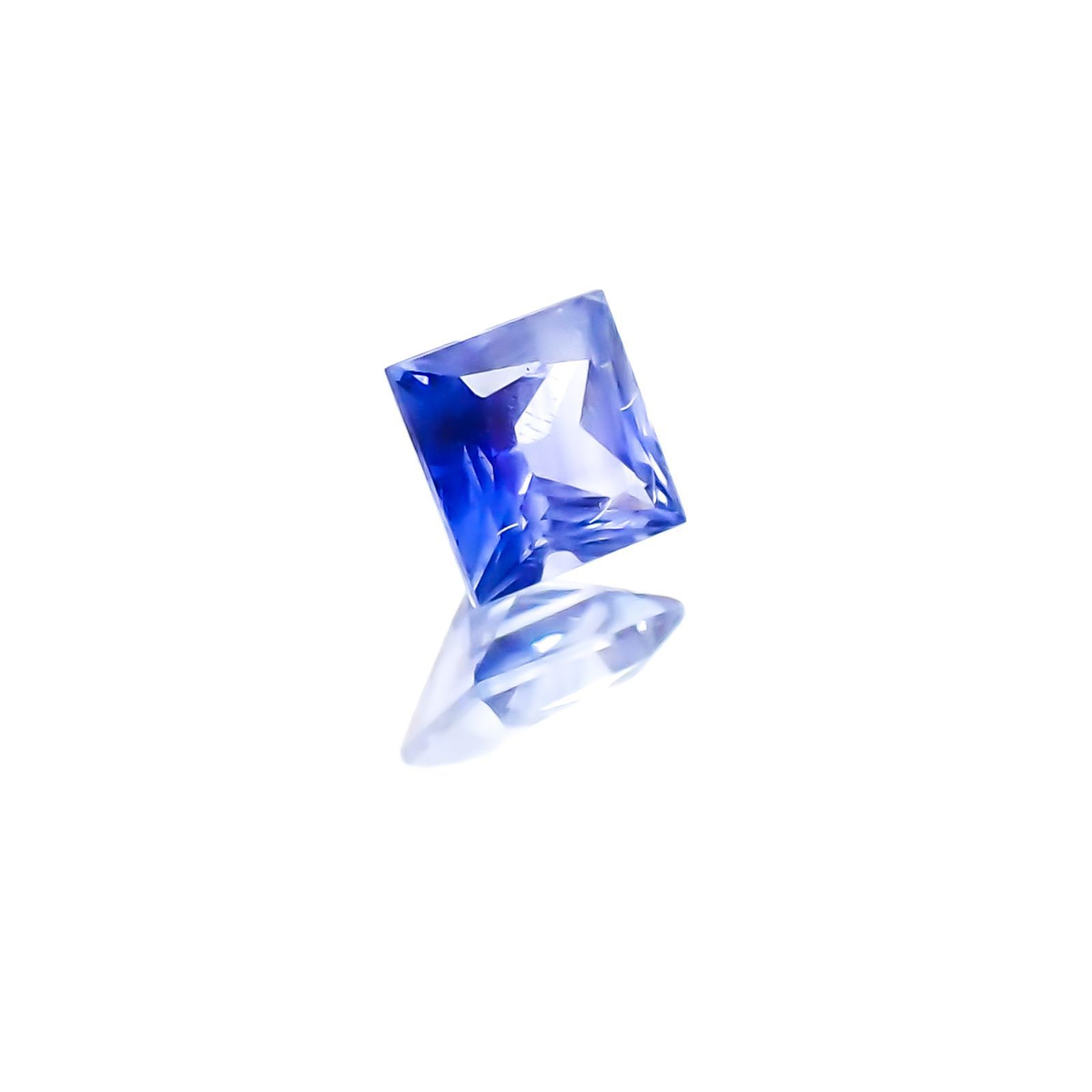 ◇プリンセスカット◇サファイア スリランカ産 ルース 0.15ct[20117891]2.8×2.8mm前後