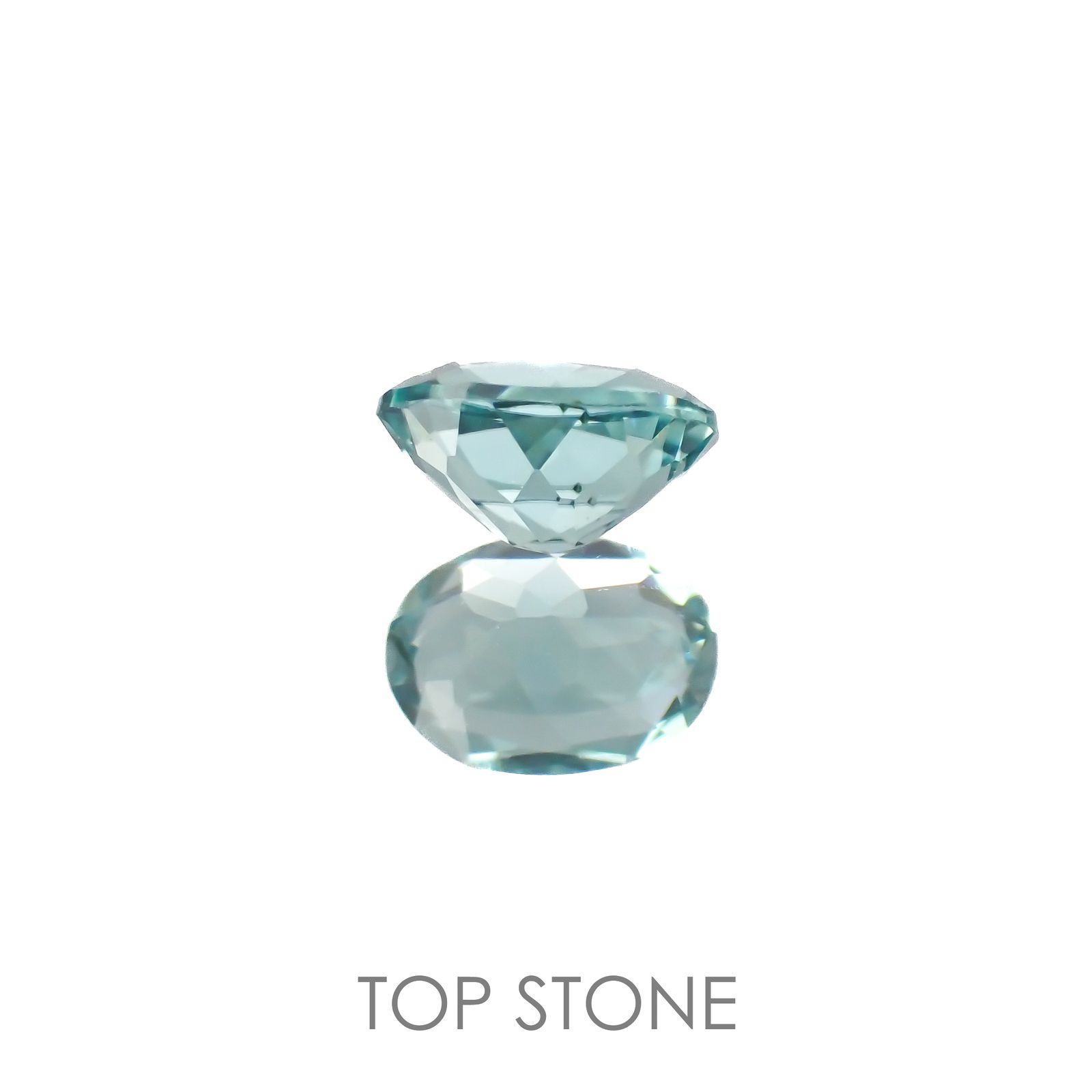 ブルートルマリン(宝石名トルマリン)アフガニスタン産 0.22ct 識別済[221018393]4.4x3.3mm前後