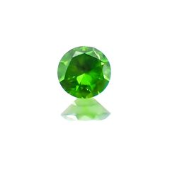 デマントイドガーネット(宝石名デマントイド・ガーネット)ロシア産 0.11ct 識別済[230622501]3.1x3.1mm前後