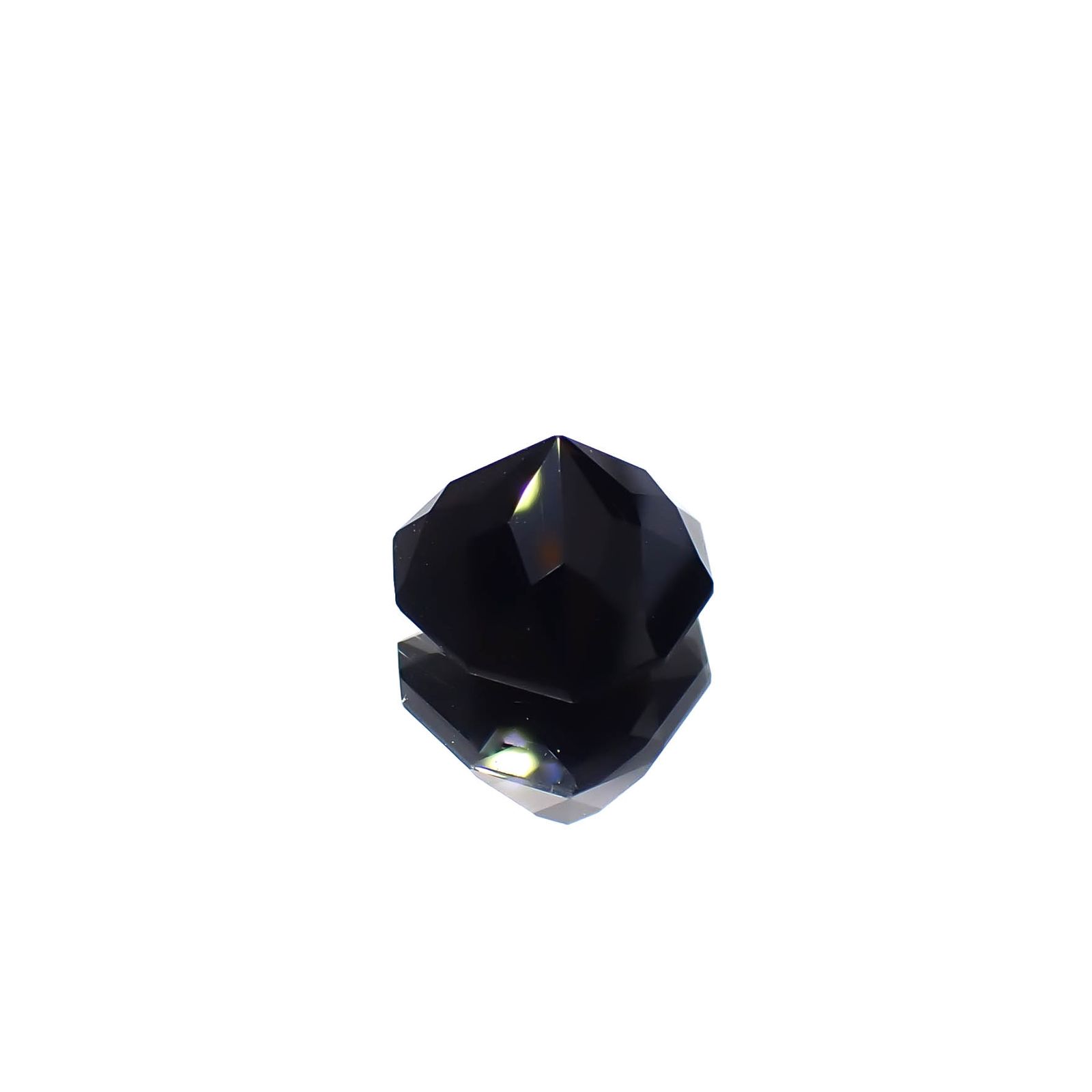 ◇カスタムカット◇モリオン チベット産 2.62ct[240527642]9.3x9.2mm前後