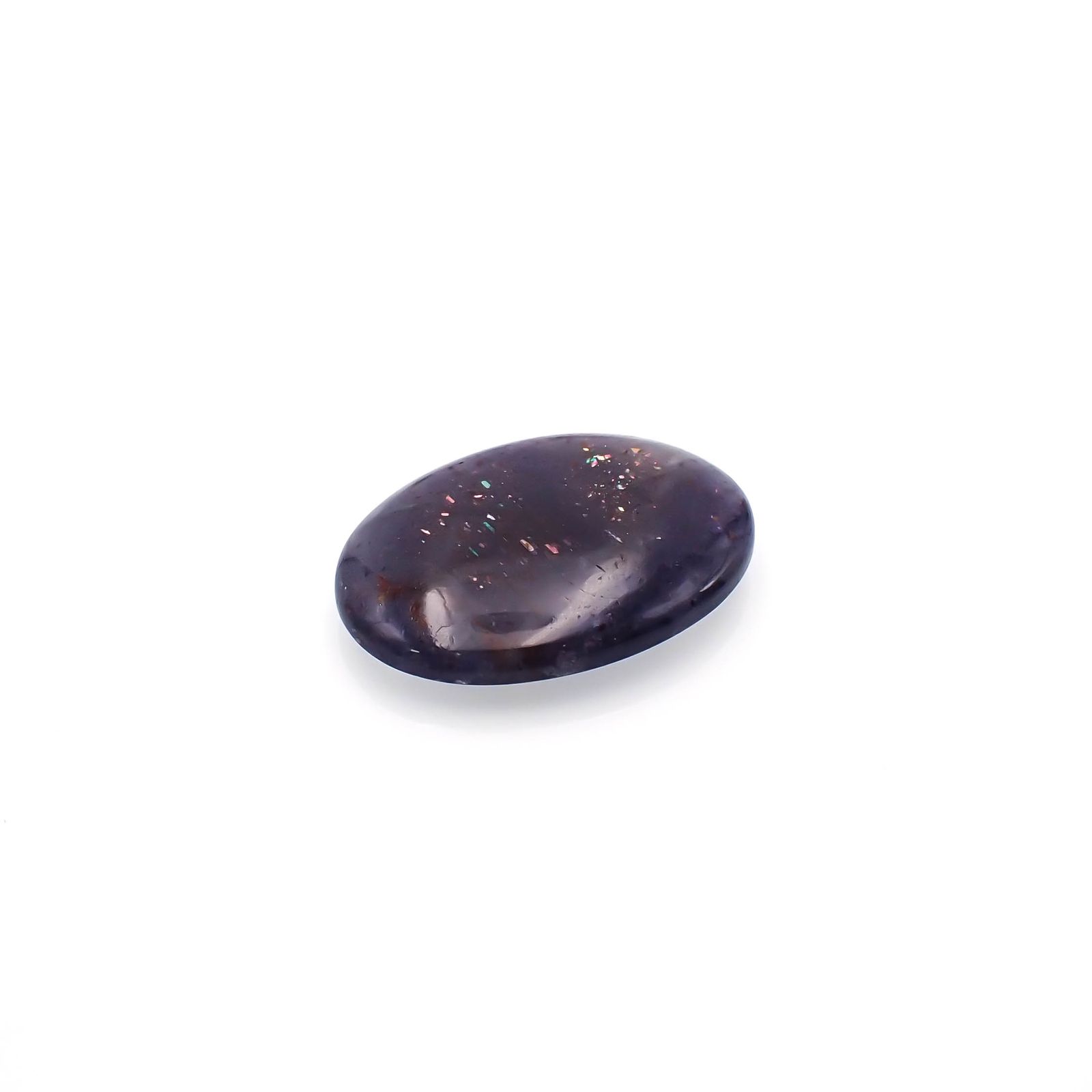 ブラッドショットアイオライト インド産 16.24ct[230622523]24.6x18.5mm前後